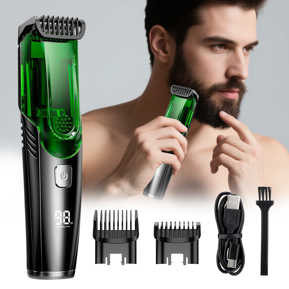 Men'S Grooming Hair And Body Wash - Bezprzewodowy trymer do brody dla mężczyzn,