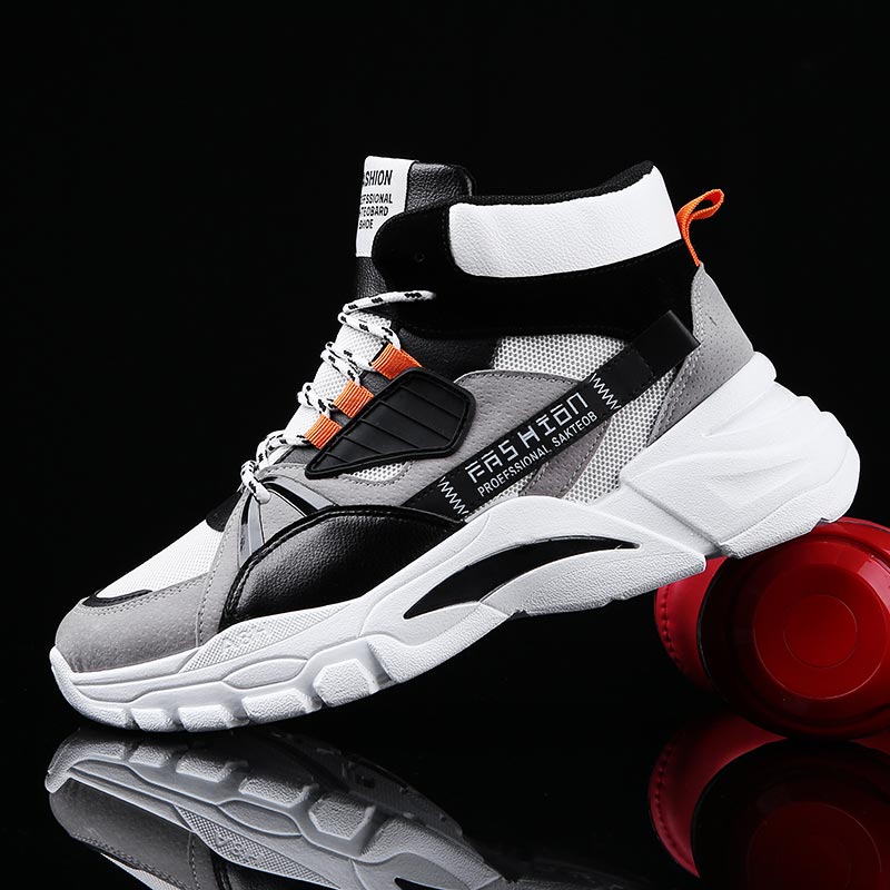 Men'S Grooming Store - Hightop letnie męskie buty sportowe męskie