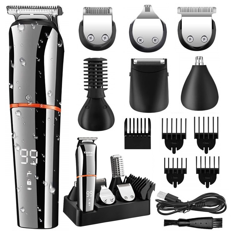 Men'S Grooming Hair And Body Wash - Oryginalny Kemei All In One maszynka