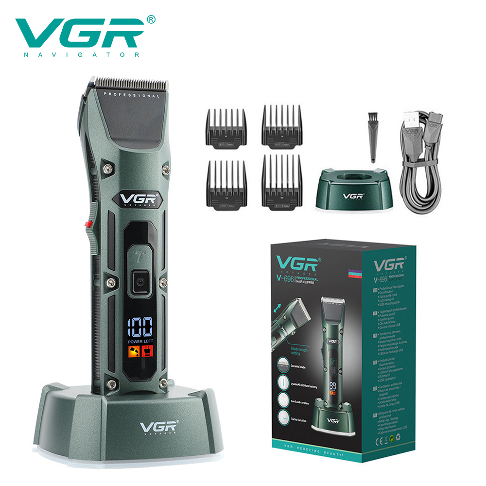 Beard Trimmer Cordless - VGR V-696 nowy metalowy popularny Salon