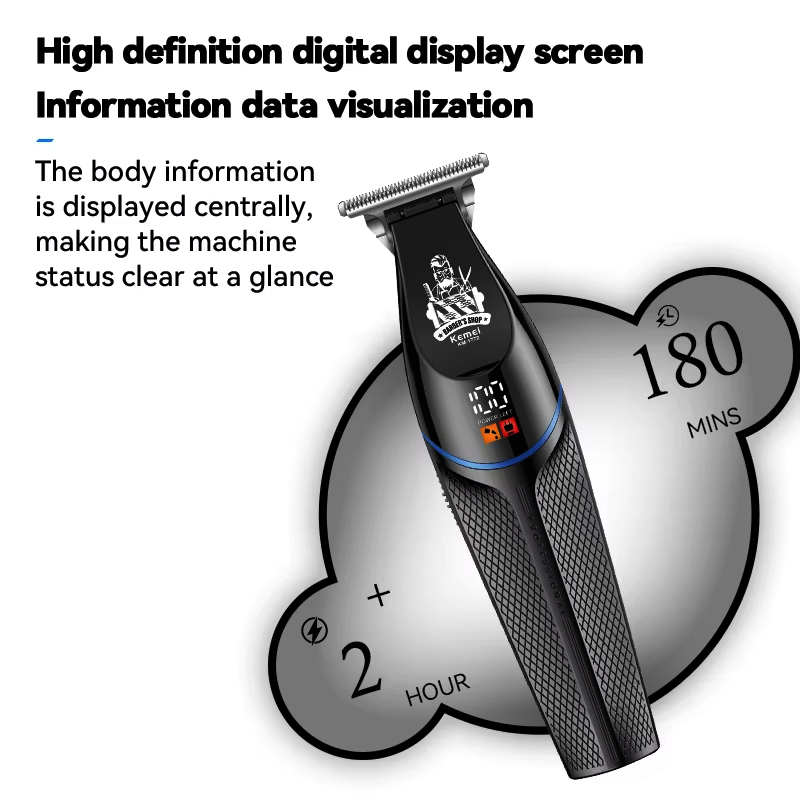 Maszynka do włosów Kemei KM-17 – Beard Trimmer Cordless recenzja i cena