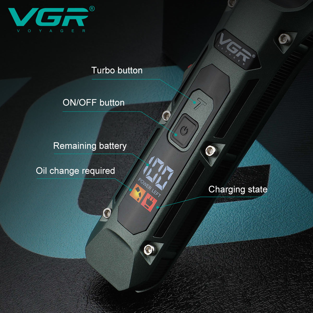VGR V-696 nowy metalowy popula – Beard Trimmer Cordless recenzja i cena